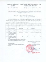 CBTT thay doi so luong CP luu hanh 5810