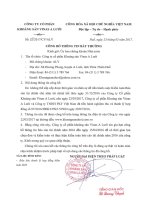 CBTT bat thuong   nghiem thu va thanh ly hop dong kiem toan