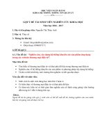 Goi y de tai SV NCKH 2016 Thuy Anh