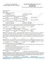 De thi thu mon Hoa truong THPT Chuyen Lam Son Thanh Hoa lan 2 nam 2017 co loi giai chi tiet