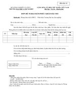 Don xin phuc khao bai thi