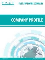 2016.FAST.Company.profile(2016.06.01) EN