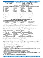 de thi HSG TIeng Anh Vinh Phuc 2018