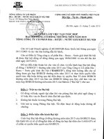 Thông báo mời dự Đại hội đồng cổ đông thường niên 2015 ( lần 2) Quy che DH