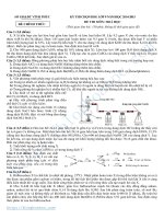 de thi hsg lop 9 mon hoa tinh vinh phuc