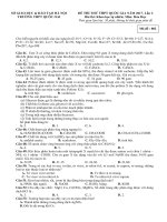 De thi thu mon Hoa truong THPT Quoc Oai Ha Noi lan 2 nam 2017 co dap an