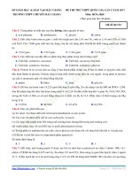 De thi thu mon Hoa truong THPT Chuyen Bac Giang lan 1 nam 2017 co giai chi tiet