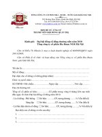 Tài liệu đại hội đồng thương niên năm 2010 17Don de cu