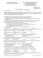 De thi thu mon Hoa truong THPT Nguyen Viet Xuan Vinh Phuc lan 1 nam 2017 BlogHoaHoc