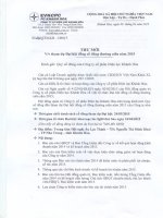 Thu moi DHDCD thuong nien 2015