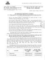 To trinh 1thong qua phuong an tai chinh va phan phoi loi nhuan