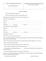 Phó giám đốc có được ký trực tiếp lên hóa đơn chứng từ GIẤY ỦY QUYỀN