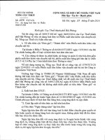 CV 1870 Phiếu xuất kho kiêm vận chuyển nội bộ