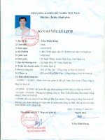 So yeu li lich truong ban kiem soat