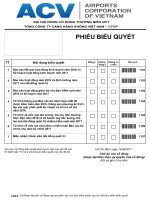 Thư mời họp Đại hội đồng cổ đông thường niên năm 2017 của Tổng công ty Cảng hàng không Việt Nam – CTCP