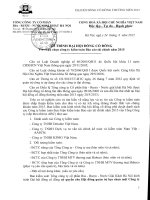 To trinh lua chon cty kiem toan va bao cao tai chinh nam 2015