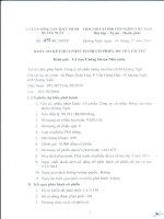 Báo cáo kết quả phát hành cổ phiếu để trả cổ tức năm 2013