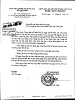 Công văn số 148 HVCTQG-VP v v đôn đốc thực hiện nhiệm vụ sau kỳ nghỉ Tết Nguyên đán Ất Mùi 2015