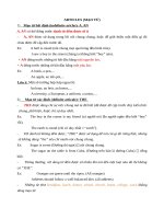 MẠO TỪ AANTHE VÀ CÁCH SỬ DÙNG