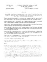 Thông tư 20 2017 TT-BTC về thuế tiêu thụ đặc biệt - Học kế toán thuế hồ chí minh