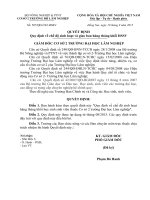 QUY DINH GIAO BAN BAO CAO HOI HOP