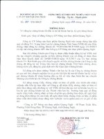 Thong bao dang ky chung khoan lan dau