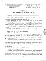 Thông báo số: 146 TB-HVCTKV I Kế hoạch đào tạo, bồi dưỡng năm 2015