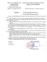 Giai trinh chenh lech KQKD quy 4 2016