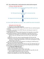 Các quy trình quản lý đào tạo QUY TRINH SHHT