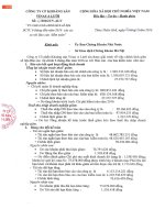 Giai trinh chenh lech bao cao soat xet 2016 alv ky