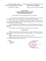 Quy định đánh giá rèn luyện sinh viên đại học chính quy