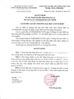 qd thanh lap hoi dong khoa hoc va dao tao cs2dhln 14 1 2015