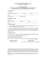 Thư mời họp Đại hội đồng cổ đông thường niên năm 2017 của Tổng công ty Cảng hàng không Việt Nam – CTCP