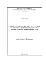 Nghiên cứu chuyển hóa dầu thực vật thải thành nhiên liệu lỏng sử dụng xúc tác trên cơ sở FCC tái sinh và hydrotanxit 