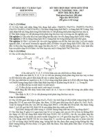 De thi HSG mon Hoa Hoc tinh Hai Duong lop 12 nam hoc 2016 2017 giai chi tiet BlogHoaHoc