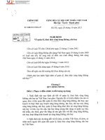 Nghị định số 102-2015- NĐ-CP Về quản lý, khai thác cảng hàng không sân bay