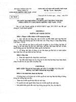 7. Dự thảo Quy chế tổ chức Đại hội đồng cổ đông bất thường năm 2016 - Tổng công ty Cảng hàng không Việt Nam-CTCP