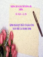 Chương II. §2. Hai đường thẳng chéo nhau và hai đường thẳng song song