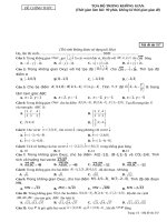 40 CÂU HỆ TRỤC TỌA ĐỘ TRONG KHÔNG GIAN CÓ LỜI GIẢI