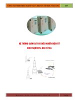 hệ thống giám sát và điều khiển điện tử cho trạm bts bsc từ xa