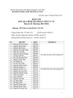 Ket qua xet DVUT HKII 11 12 final