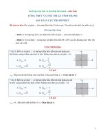 Tuyển tập công thức và thủ thuật tính nhanh  có lời giải chi tiết