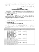 V v kiểm tra công tác Đoàn của các chi đoàn