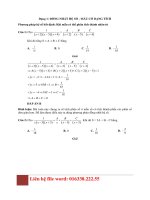 Nguyên hàm, tích phân chống casio  phân thức và đổi biến  Mẫn Ngọc Quang