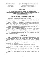 QUYET DINH CONG BO KET QUA RA SOAT HE THONG HOA VAN BAN KY DAU HUYỆN DAKHA