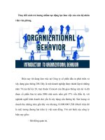 Thay đổi cách trả lương nhằm tạo động lực làm việc của cán bộ nhân viên văn phòng 