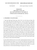 NQ 29 2013 Cua Dang ve Doi moi can ban toan dien giao duc va dao tao