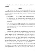 Xây dựng đổi mới văn hóa làm việc theo nhóm tại chi nhánh BIDV ninh bình 