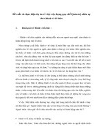 Đề xuất và thực hiện dự án về việc xây dựng quy chế quản trị nhân sự theo hành vi tổ chức 