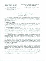 V v triển khai phần mềm quản lý đào tạo đối với bậc đào tạo sau đại học